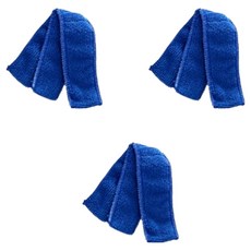 Pick Deal 簡易冷氣清潔刷替換布, 3個, 藍色