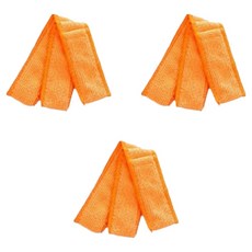 Pick Deal 簡易冷氣清潔刷替換布, 3個, 橘色