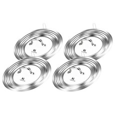 Balunfini 高級不鏽鋼多用途多功能鍋蓋, 4個, 30cm