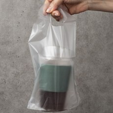 혜림봉투 컵캐리어 비닐 1구, 1개입, 200개 1개입, 200개