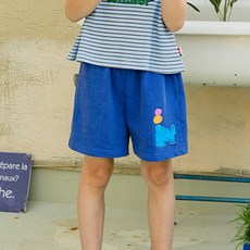 KADE COCO 兒童Avec Toi海豹圖案短褲