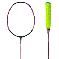 YONEX 羽球拍 BG80 / 25磅張力 + 萊姆色毛巾握把布組合, 1套, NANOFLARE 270(球拍) + AC402DX(毛巾握把布)