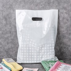 혜림봉투 PE 비닐쇼핑백 25 x 35, 유백, 100장