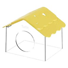 Tafit 它適 倉鼠壓克力屋, 1個, 黃色