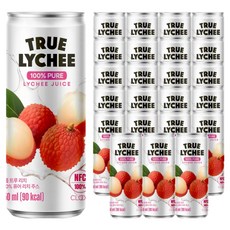 Cloop True Pure 荔枝汁, 250ml, 24個