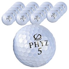 XXIO PHYZ 混合高爾夫球 二手球 實惠型 42.67mm, 1個, 白色(隨機出貨), 20件
