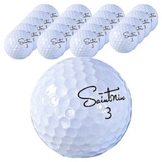 Saintnine 混合高爾夫球 二手球 實惠型 42.67mm, 1個, 20入, 白色(隨機出貨)