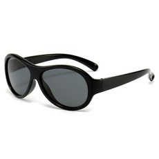 ALEGANT 運動時尚兒童運動流線設計矽膠UV400偏光墨鏡