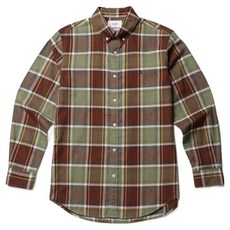 olzen 男士 Cashfeel 觸感格紋襯衫 ZOD4WC1302