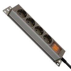 Anyport 韓國製 伺服器機櫃 鋁製 4孔延長線 AP-CP0415, 1個, 1.5m, 單一顏色