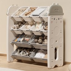 lilikoko 哩哩摳摳 土撥鼠收納架 組合4, 1組, 茉莉白