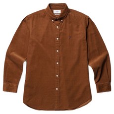 olzen 男款舒適版型燈芯絨襯衫 ZOD4WC1303