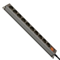Anyport 韓國製 250V 伺服器機櫃 鋁製 16A 10孔延長線 AP - CP 10, 1個, 5m