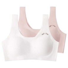IBboom 女童無痕親膚柔軟2階段學生內衣2件組 Y11