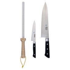 MAC 專業3件組 GSH-31, 1套, 磨刀器 + 削皮刀 + 主廚刀