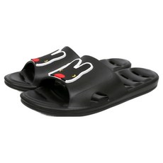 Gaspard&Lisa臉EVA浴室拖鞋, 1組, 黑色