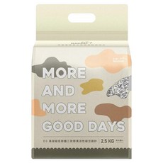 MAODAY 毛商行 D3 高凝結低粉塵三效除臭活性碳豆腐砂 1.5mm 6L, 1包, 2.5kg, 無香