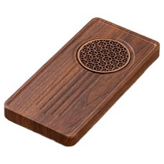 Sun&Dream 高級茶道托盤 木質托盤 w012, 棕色