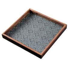 Sun&Dream 復古高級方形木託盤, 混色