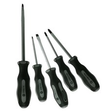 GORILLA 紳士質人手工具 貫通螺絲起子5支組, 1組