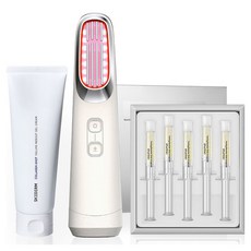 볼리움 고주파 뷰티 디바이스 + 토닝샷 앰플 + 콜라겐 젤크림 세트, 아이보리(디바이스), CL-ACD2