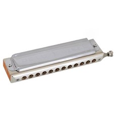 賽德爾 12孔 C調口琴 CHROMATIC DELUXE STEEL 54480, 1個, 單一顏色, CHROMATIC DE LUXE STEEL 54480