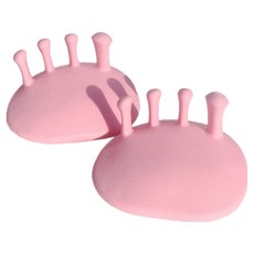 르하움 腳趾拇指外翻 美腿 核心平衡 矯正運動器材, 2個, 粉紅色