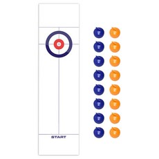 入門桌上冰壺遊戲組, 1套, 混色