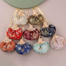 Sevenzip 幸運束口袋 節日紀念禮物包裝福袋, 9個, 混合顏色