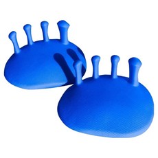 르하움 腳趾拇指外翻 美腿 核心平衡 矯正運動器材, 2個, 藍色