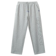 PanAm 男女通用跑步刺繡保暖運動褲