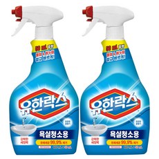 유한락스 욕실청소용 세정제, 650ml, 2개