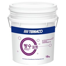 TERRACO 塗耐可 防水塗料多功能防水塗層劑 透明 18kg, 1個