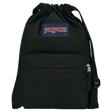 JANSPORT DRAW SACK 後背包 JS0A83LQ008, 黑色, 1個