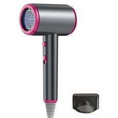 SAMSEA 強力風量 專業級負離子吹風機 1700W, 黑色, 單一商品