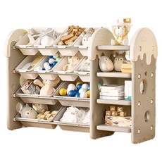 lilikoko 哩哩摳摳 蛋糕收納架組合七, 4層, 茉莉白