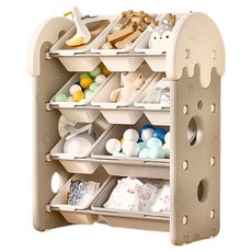 lilikoko 哩哩摳摳 蛋糕收納架組合三, 1件, 茉莉白