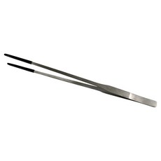 Canhu Aquarium 爬蟲類安心餵食直型鑷子 27cm, 銀色, 1個