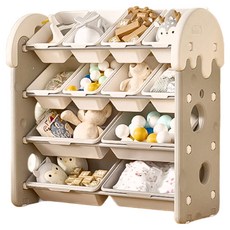 lilikoko 哩哩摳摳 蛋糕收納架組合四, 4層, 茉莉白