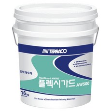 TERRACO 塗耐可 Flexi Guard高性能壓克力彈性塗膜防水劑 AW 500 16kg, 1個
