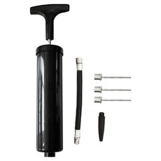 곰지홈 미니 에어펌프 휴대용 공기 주입기, 블랙, 1개