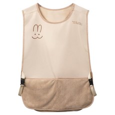 네오바트 조끼형 방수 앞치마, 크림색, 1개