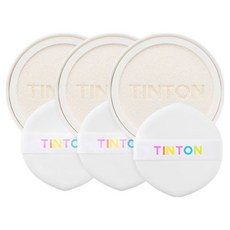 TINTON 彩虹防曬氣墊粉餅 SPF50+ PA++++ 補充蕊, 25g, 3個