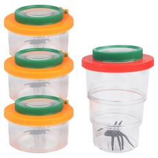 3段伸縮放大採集盒, 4個