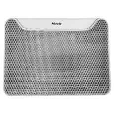 Nice u 毛樂趣 防滑可水洗貓砂墊 落砂墊, 灰色, 1個