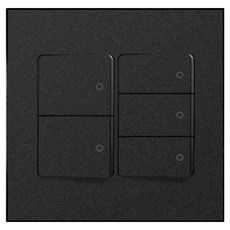 winners Bello霧面黑開關 2個用 5孔, 1個