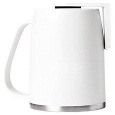 hillo 이지 304스텐 손잡이 꺼꾸리 자석 양치컵, 화이트, 1개