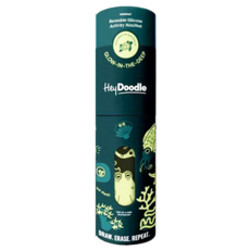 HeyDoodle 迷你隨行矽膠畫墊, 深海發光探險, 1組