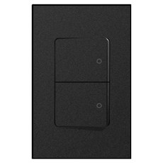 위너스 벨로 매트블랙 스위치 2구, 1개