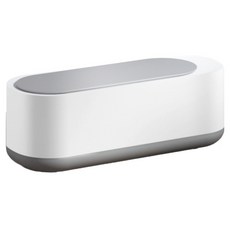 가정용 초음파 세척기 렌즈 안경세척기, 1개, 화이트